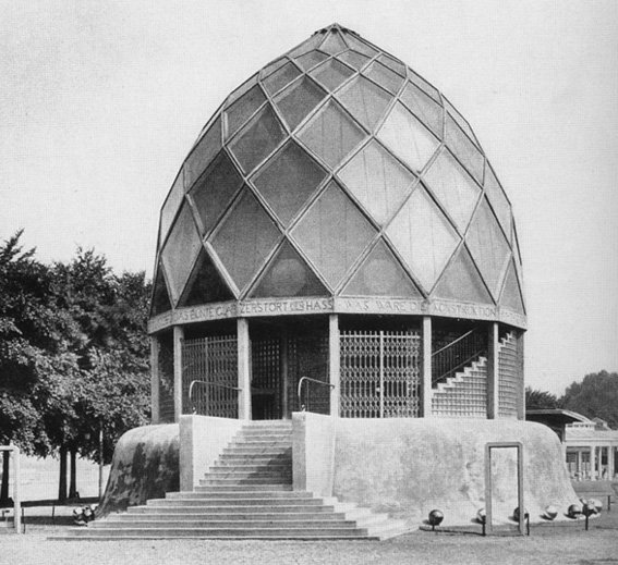 Pabellón de cristal de la Exposición de la Deutscher Werkbund
