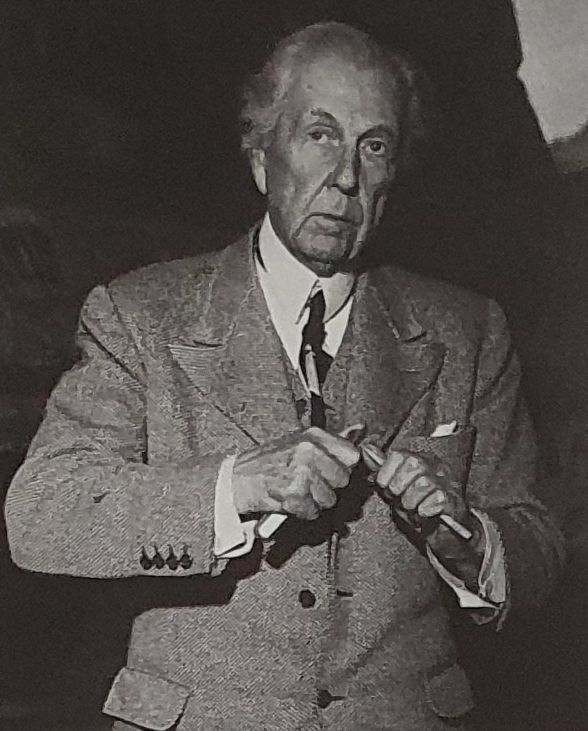 El arquitecto Frank Lloyd Wright